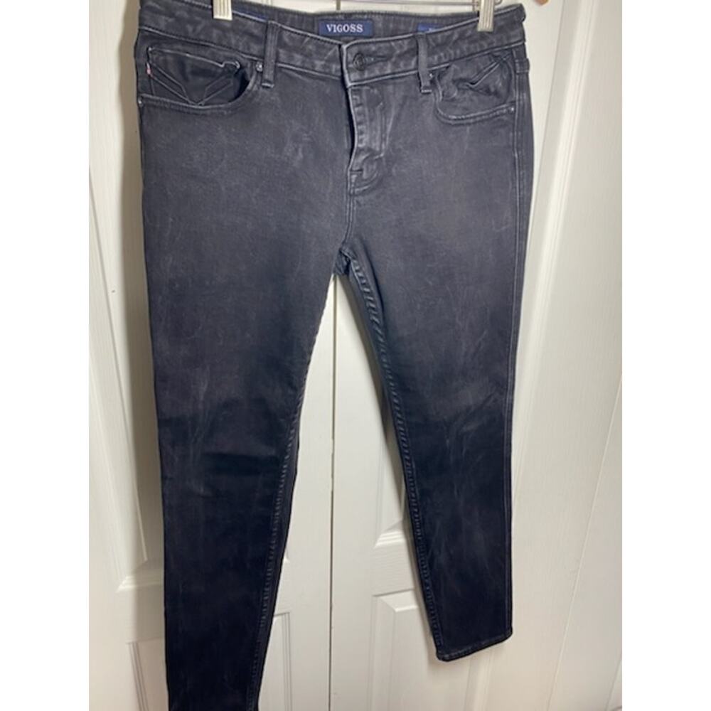 VIGOSS “The Chelsea” Black Skinny Jeans – Waist 30 x Length 30 – Pre‑Owned
